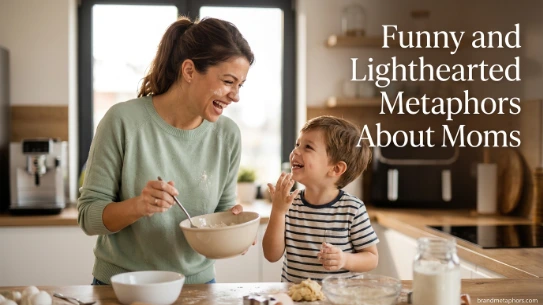 Funny and Lighthearted Metaphors About Moms