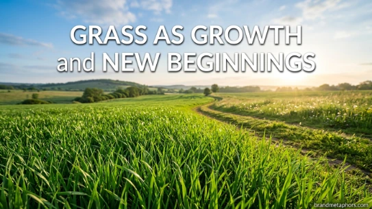 Grass as Growth and New Beginnings