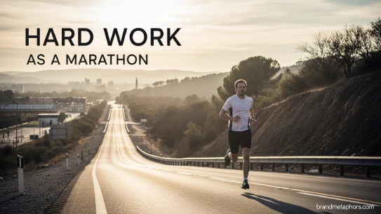Hard Work as a Marathon