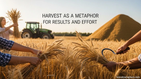 Harvest as a Metaphor for Results and Effort