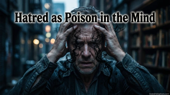 Hatred as Poison in the Mind