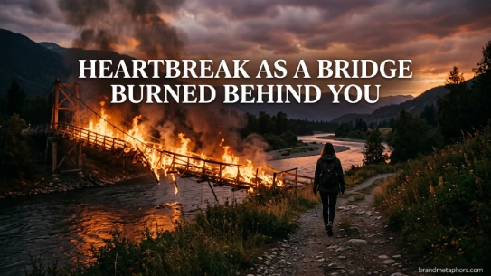 Heartbreak as a Bridge Burned Behind You