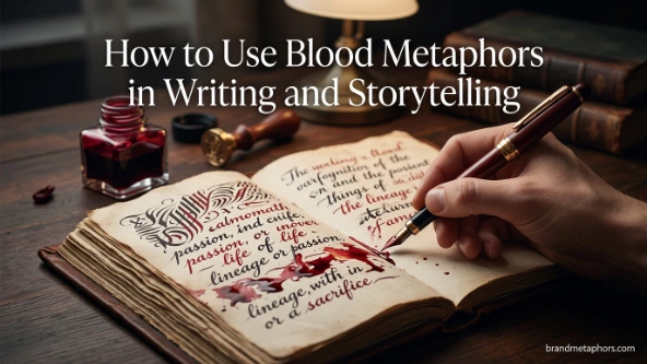 How to Use Blood Metaphors in Writing and Storytelling