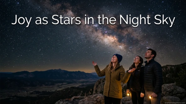 Joy as Stars in the Night Sky