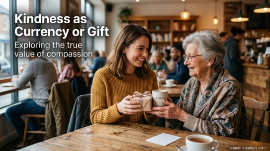 Kindness as Currency or Gift