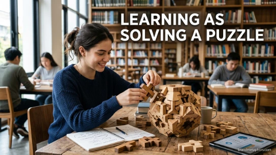 Learning as Solving a Puzzle