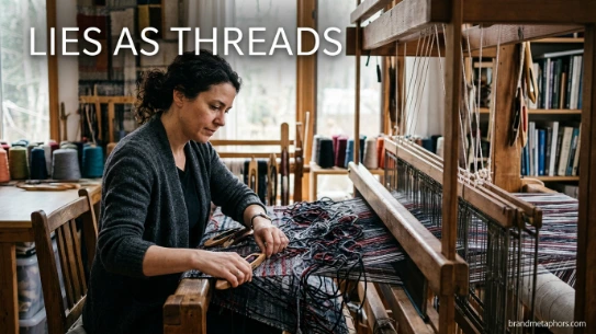 Lies as Threads