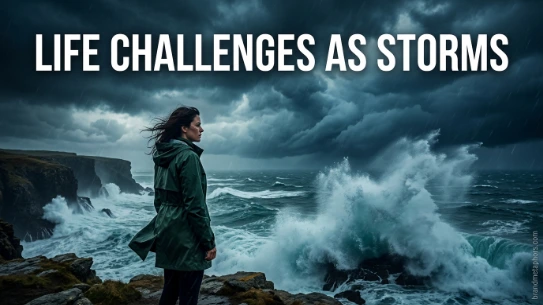 Life Challenges as Storms