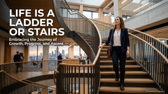 Life is a Ladder or Stairs