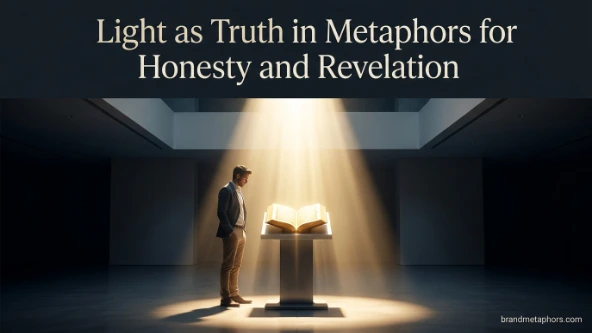 Light as Truth in Metaphors for Honesty and Revelation