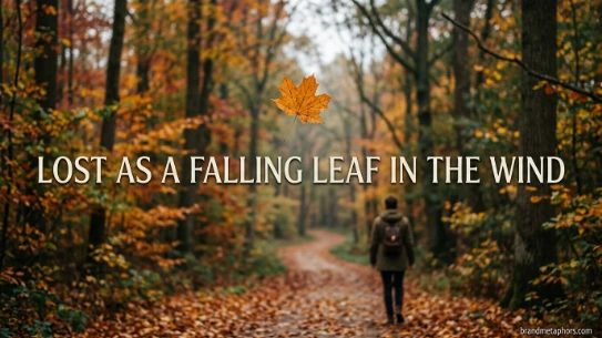 Lost as a Falling Leaf in the Wind