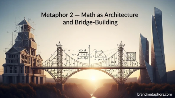 Metaphor 2 — Math as Architecture and Bridge-Building
