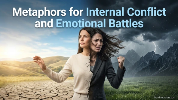 Metaphors for Internal Conflict and Emotional Battles
