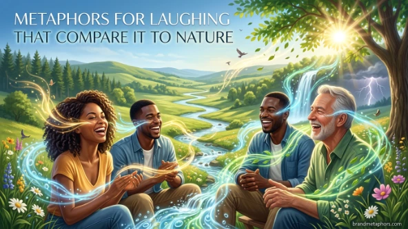 Metaphors for Laughing That Compare It to Nature