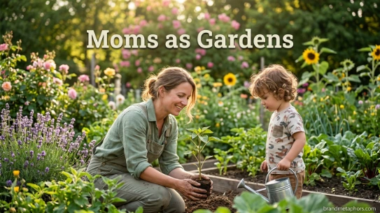 Moms as Gardens