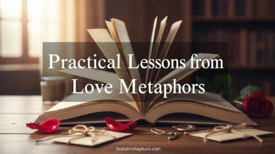 Practical Lessons from Love Metaphors
