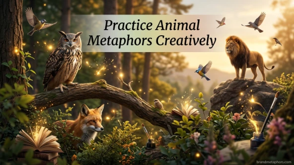 Practice Animal Metaphors Creatively