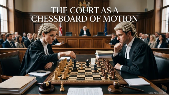 The Court as a Chessboard of Motion