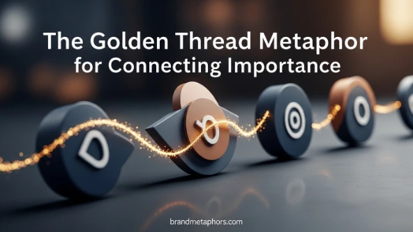 The Golden Thread Metaphor for Connecting Importance