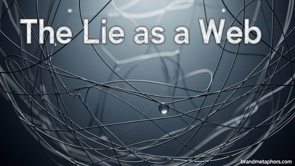 The Lie as a Web