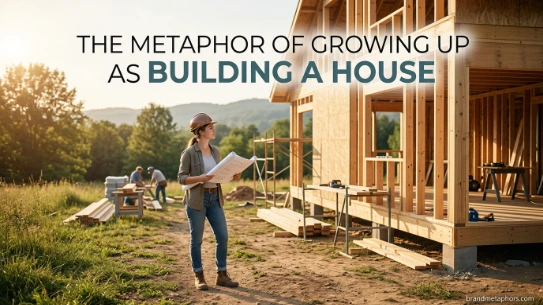 The Metaphor of Growing Up as Building a House