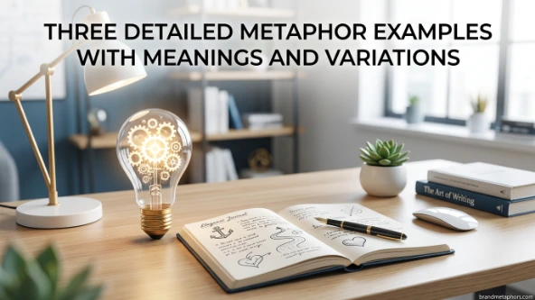 Three Detailed Metaphor Examples With Meanings and Variations