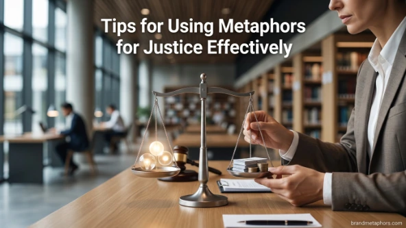 Tips for Using Metaphors for Justice Effectively