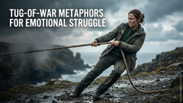 Tug-of-War Metaphors for Emotional Struggle