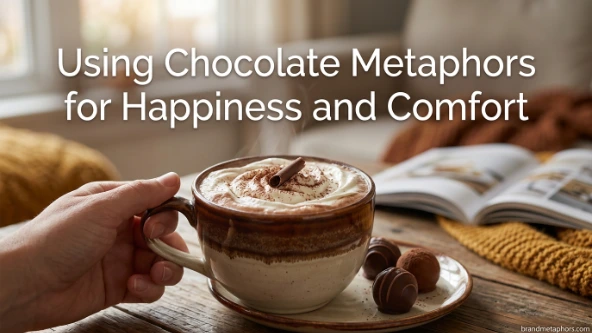 Using Chocolate Metaphors for Happiness and Comfort