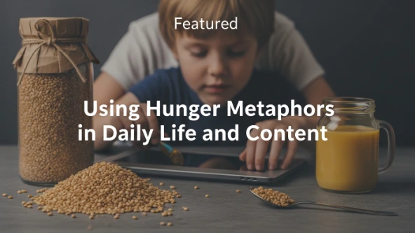  Using Hunger Metaphors in Daily Life and Content