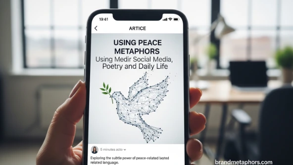 Using Peace Metaphors in Social Media, Poetry, and Daily Life