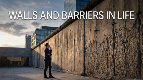 Walls and Barriers in Life