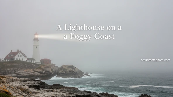 A Lighthouse on a Foggy Coast