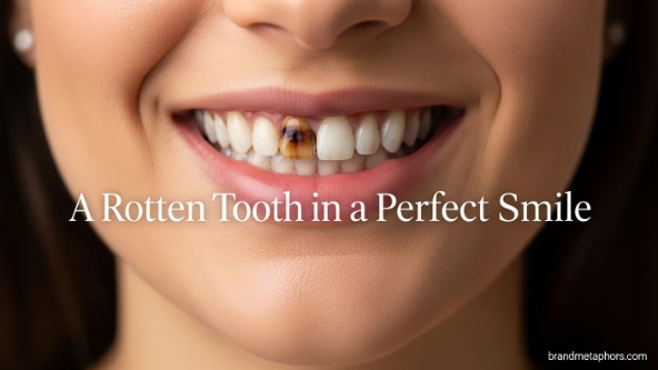 A Rotten Tooth in a Perfect Smile