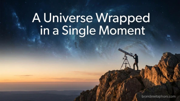 A Universe Wrapped in a Single Moment