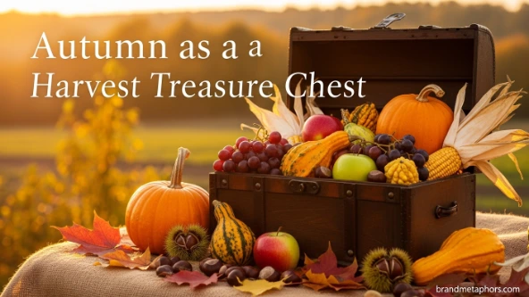 Autumn as a Harvest Treasure Chest