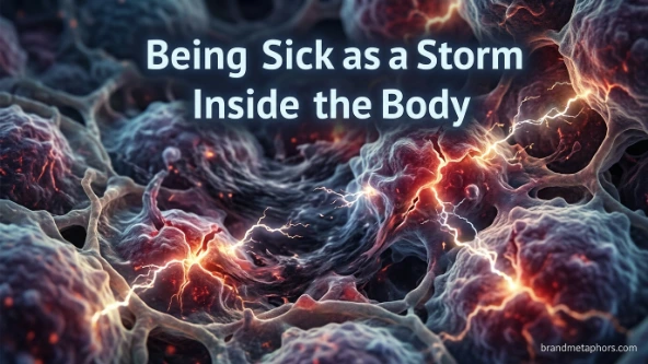 Being Sick as a Storm Inside the Body