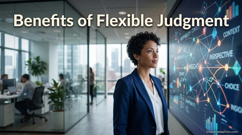 Benefits of Flexible Judgment