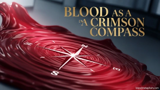 Blood as a Crimson Compass