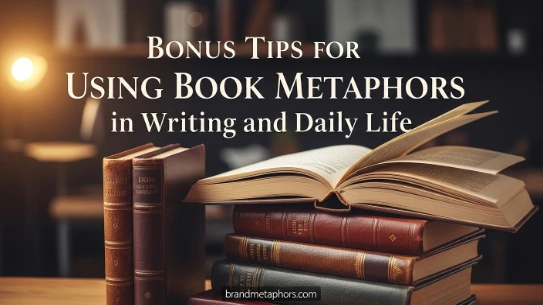 Bonus Tips for Using Book Metaphors in Writing and Daily Life