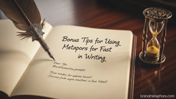 Bonus Tips for Using Metaphors for Fast in Writing