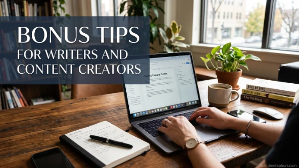 Bonus Tips for Writers and Content Creators