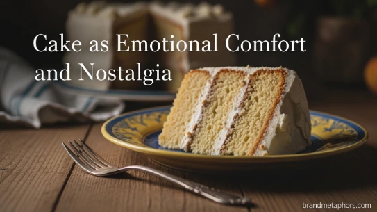 Cake as Emotional Comfort and Nostalgia