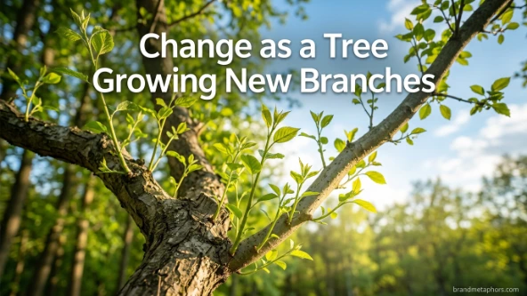 Change as a Tree Growing New Branches