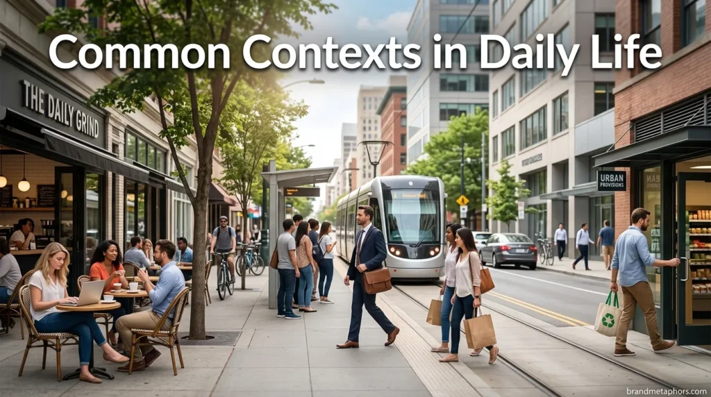 Common Contexts in Daily Life