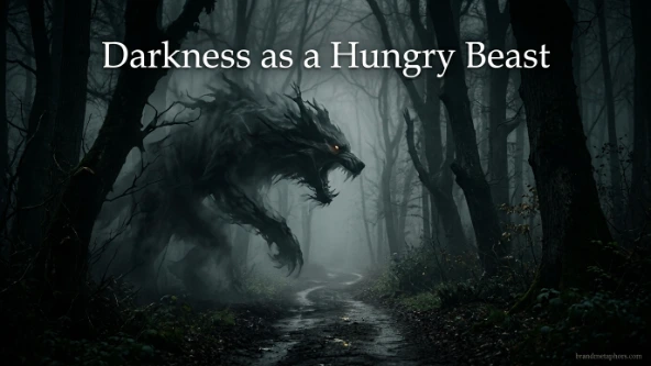 Darkness as a Hungry Beast