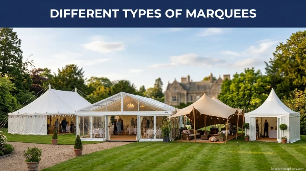 Different Types of Marquees