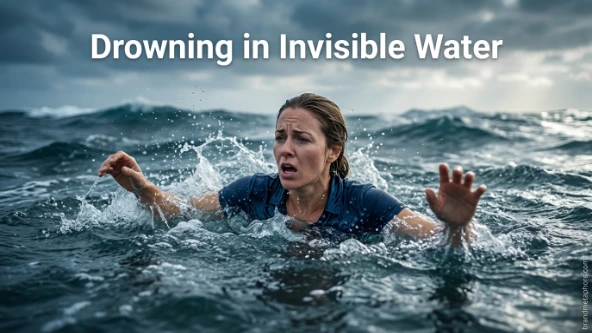 Drowning in Invisible Water