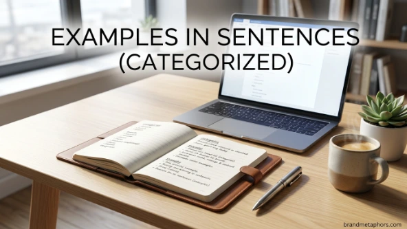 Examples in Sentences (Categorized)