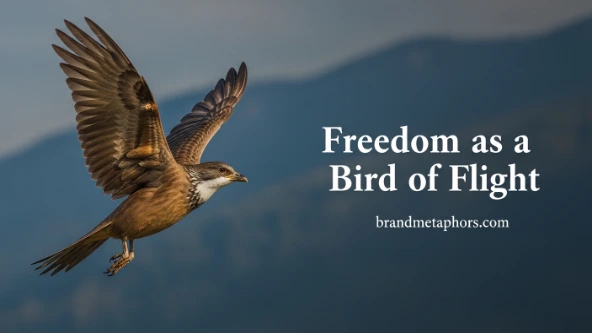 Freedom as a Bird in Flight